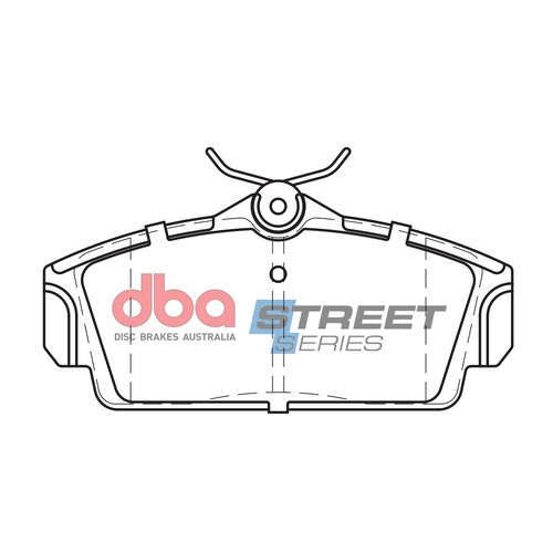 DBA Front Street Series Brake Pads DB1761SS DB1761 thumbnail