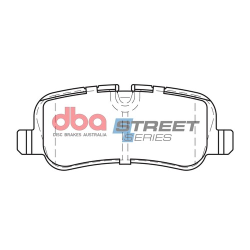 DBA Rear Street Series Brake Pads DB1781SS DB1781 thumbnail