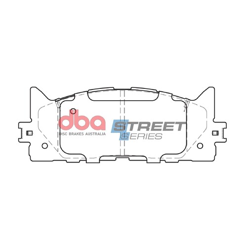 DBA Front Street Series Brake Pads DB1800SS DB1800 thumbnail