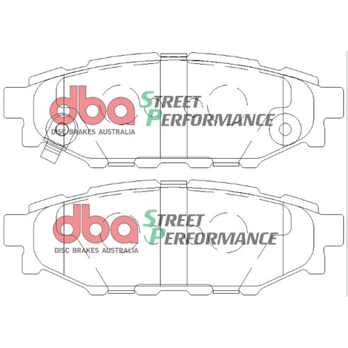 DBA Rear Street Performance Brake Pads DB1803SP DB1803 thumbnail