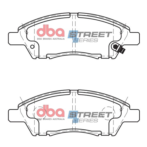 DBA Front Street Series Brake Pads DB1830SS DB1830 thumbnail