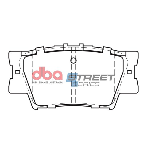 DBA Rear Street Series Brake Pads DB1832SS DB1832 thumbnail
