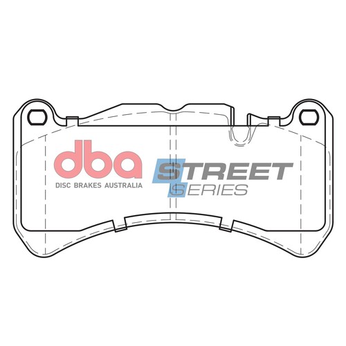 DBA Front Street Series Brake Pads DB1845SS DB1845 thumbnail