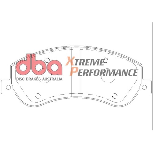 DBA Front Xtreme Performance Brake Pads DB1915XP DB1915 thumbnail
