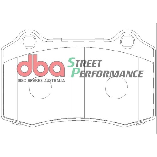 DBA Rear Street Performance Brake Pads DB1936SP DB1936 thumbnail