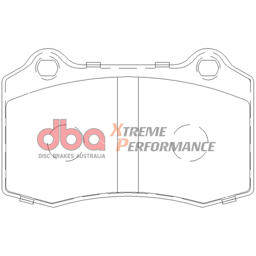 DBA Rear Xtreme Performance Brake Pads DB1936XP DB1936 thumbnail