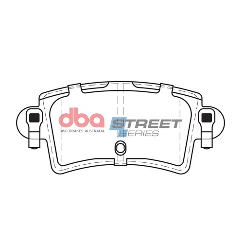 DBA Rear Street Series Brake Pads DB1964SS DB1964 thumbnail