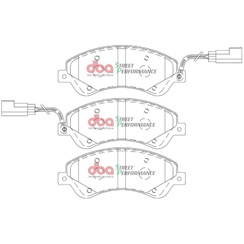 DBA Front Street Performance Brake Pads DB1967SP DB1967 thumbnail