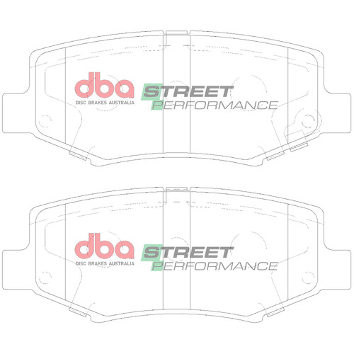 DBA Rear Street Performance Brake Pads DB2003SP DB2003 thumbnail