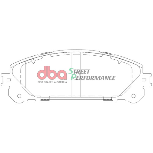 DBA Front Street Performance Brake Pads DB2004SP DB2004 thumbnail