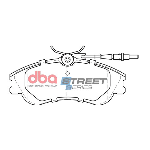 DBA Front Street Series Brake Pads DB2015SS DB2015 thumbnail