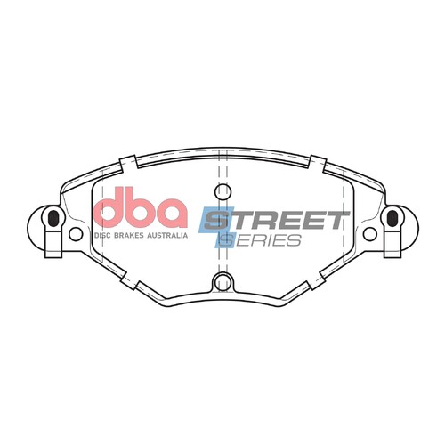 DBA Front Street Series Brake Pads DB2016SS DB2016 thumbnail
