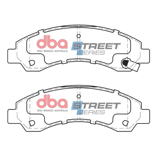 DBA Front Street Series Brake Pads DB2061SS DB2061 thumbnail