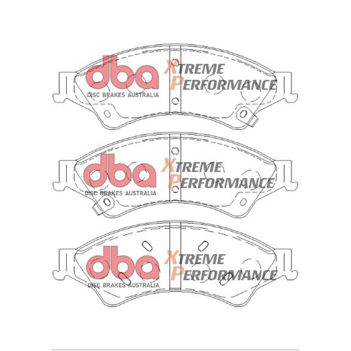 DBA Front Xtreme Performance Brake Pads DB2074XP DB2074 thumbnail