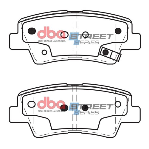 DBA Rear Street Series Brake Pads DB2088SS DB2088 thumbnail