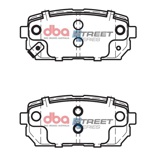 DBA Rear Street Series Brake Pads DB2175SS DB2175 thumbnail