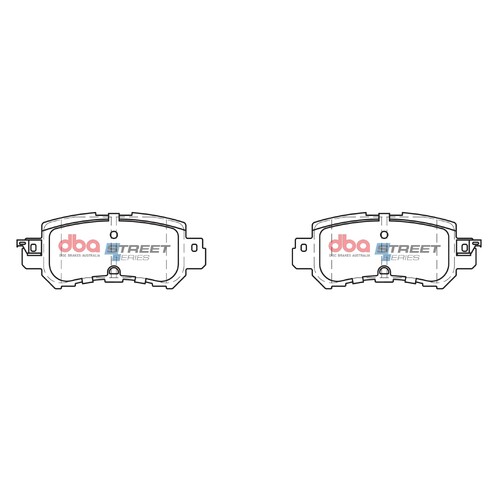 DBA Rear Street Series Brake Pads DB2227SS DB2227 thumbnail