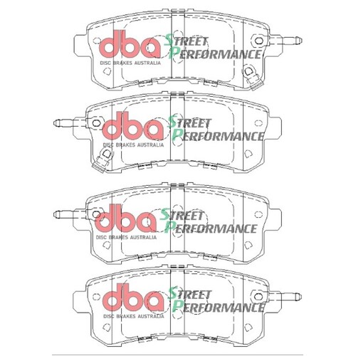 DBA Rear Street Performance Brake Pads DB2244SP DB2244 thumbnail