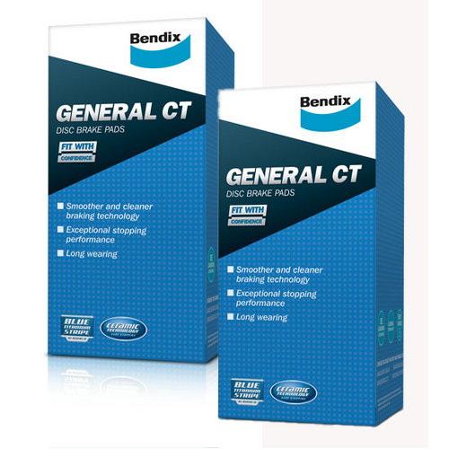 Bendix GCT Front & Rear Brake Pad Set DB2266GCT DB2267GCT thumbnail