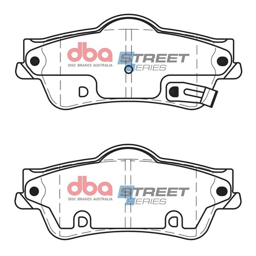 DBA Rear Street Series Brake Pads DB2267SS DB2267 thumbnail