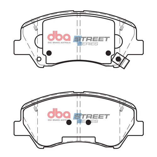 DBA Front Street Series Brake Pads DB2272SS DB2272 thumbnail