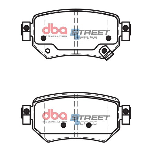 DBA Rear Street Series Brake Pads DB2425SS DB2425 thumbnail