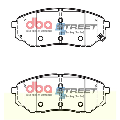 DBA Front Street Series Brake Pads DB2446SS DB2446 thumbnail