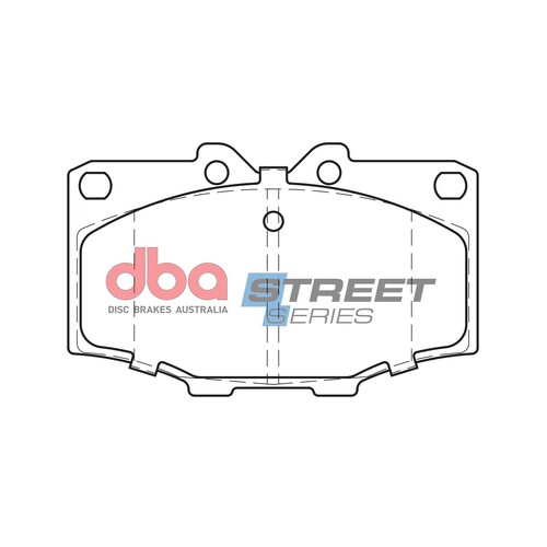 DBA Front Street Series Brake Pads DB288SS DB288 thumbnail