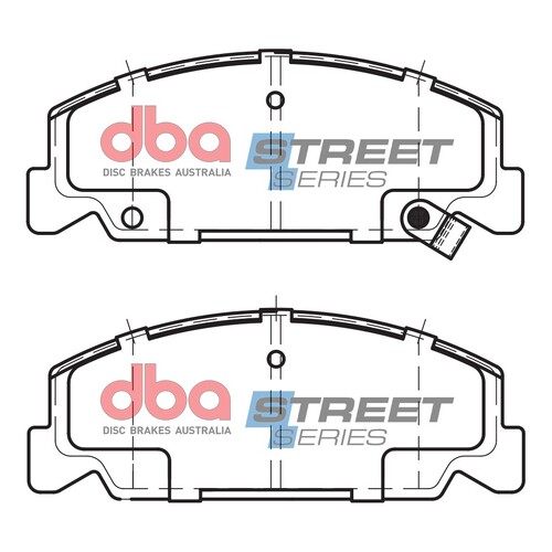 DBA Front Street Series Brake Pads DB390SS DB390 thumbnail
