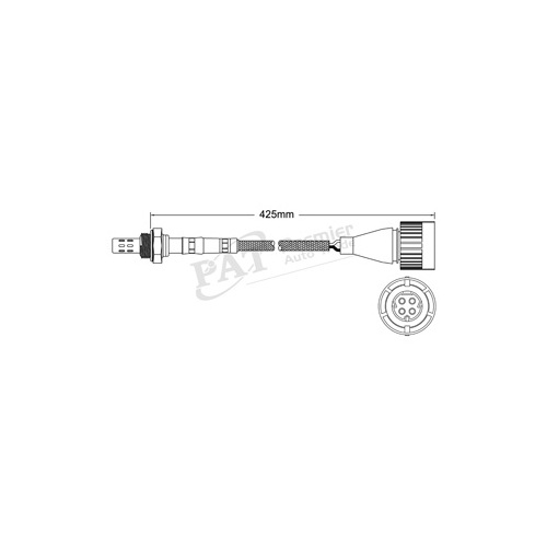 PAT Pre-cat Converter Oxygen Sensor EGO-211 thumbnail