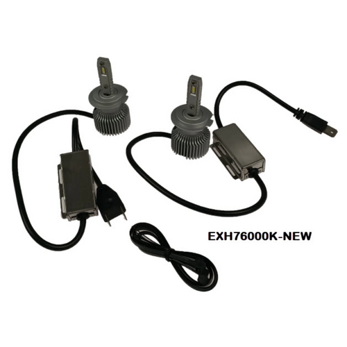Exelite Led Upgrade Globes (2Pc) 6000K H7 EXH76000K-NEW thumbnail