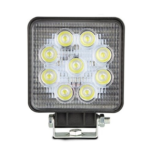 LED Auto Lamps High Powered Flood Lamp in Square Alloy Housing - 27 Watt Output (FL1) thumbnail