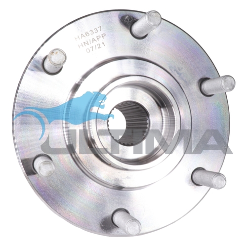 Ultima Front (either Side) Wheel Hub & Bearing Assembly (1) HA6337 thumbnail