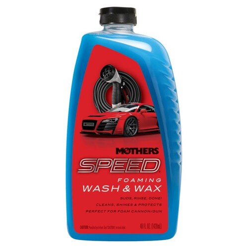 Mothers Speed Foaming Wash & Wax 1.5L 6615648 thumbnail