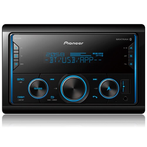 Pioneer MVHS425BT Double Din Media Receiver with Smartphone Smart Sync thumbnail