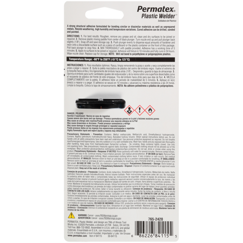 Permatex Cream Plastic Welder 25ml PX84115 thumbnail