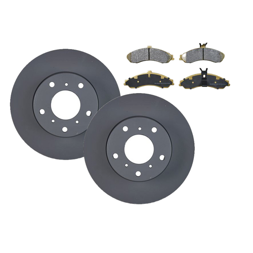 RDA Front Brake Disc Rotors (pair) & Heavy Duty Brake Pads RDA40-RDX1331 RDA40 thumbnail