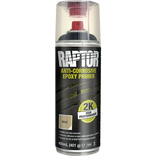 Raptor 2K Aerosol Anti-Corrosive Epoxy Primer Rep/Al SKU: REP/AL thumbnail