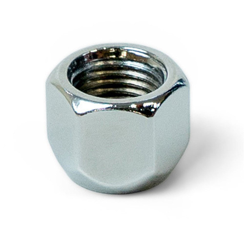SAAS Single Wheel Nut Chrome M14x1.50 Thread OE Size Style Open End Type SAAS-11619B 11619B thumbnail