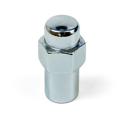 SAAS Single Wheel Nut 43mm Length Chrome 7/16" Thread Mag Type SKU: 74340B thumbnail