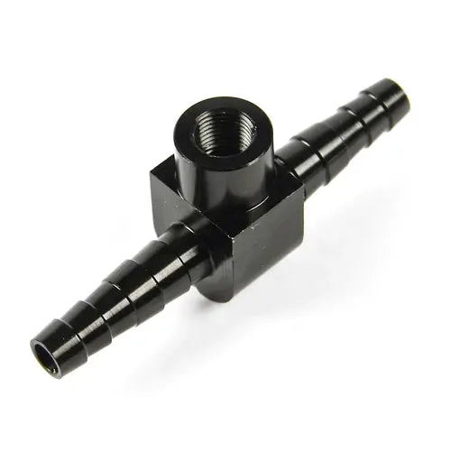 SAAS Trans Cooler Line 5/16-3/8 Rubber T-Fitting Sender Adaptor SGA1009 thumbnail