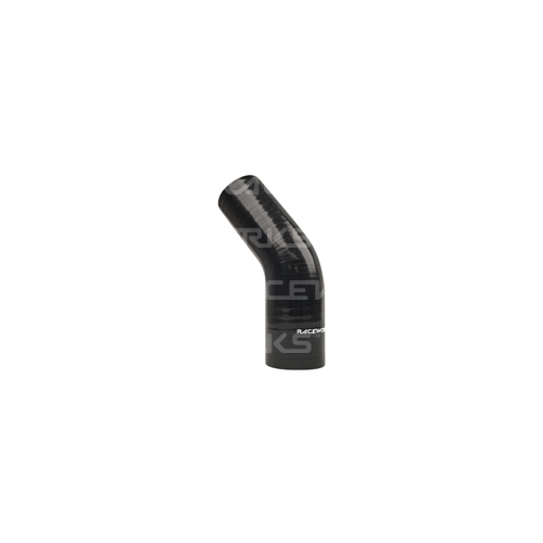 PAT 45deg Reducer 3.50-4.00in (89-102mm) Black SHE-045-350400BK thumbnail