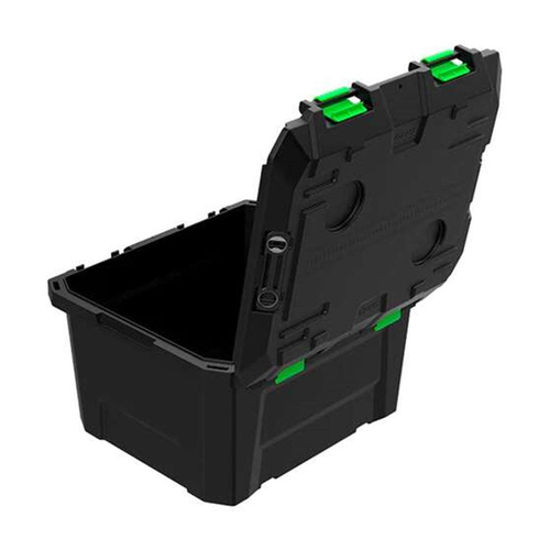 Tred Storage Box 65L Mid Black With Green T54SBMBKG thumbnail