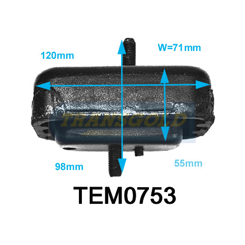 Transgold Front Engine Mount - TEM0753 thumbnail