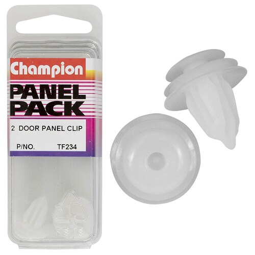 Champion Fasteners Trim Clips (13-16-18Mm Head, To Suit 9Mm Hole) - Pack Of 2  2PK   TF234 thumbnail