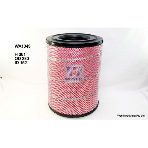 Wesfil Cooper Air Filter Wa1043 Hda5981 thumbnail