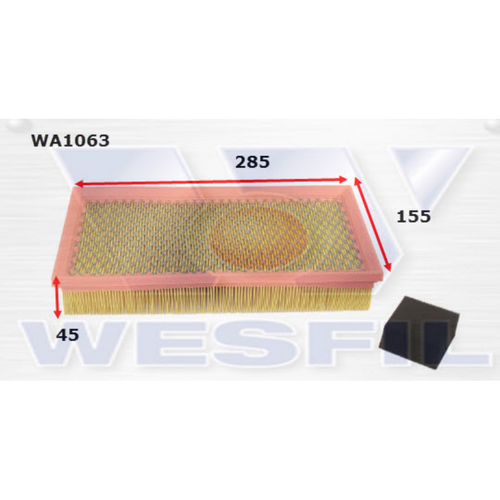 Wesfil Cooper Air Filter Wa1063 A1744 thumbnail