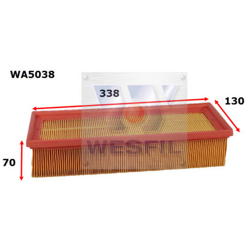 Wesfil Cooper Air Filter Wa5038 A1711 thumbnail