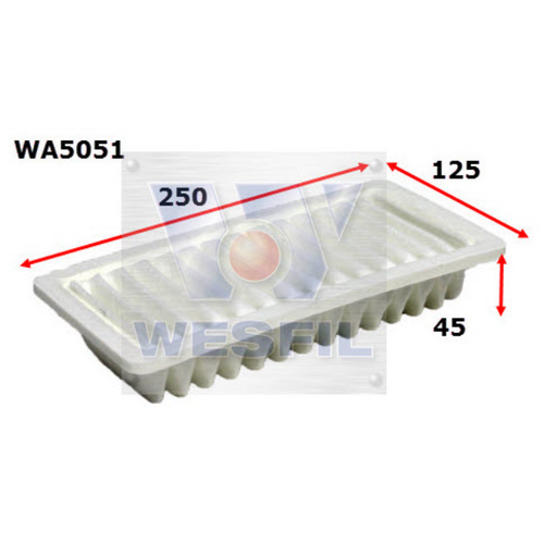 Wesfil Cooper Air Filter WA5051 A1738 thumbnail
