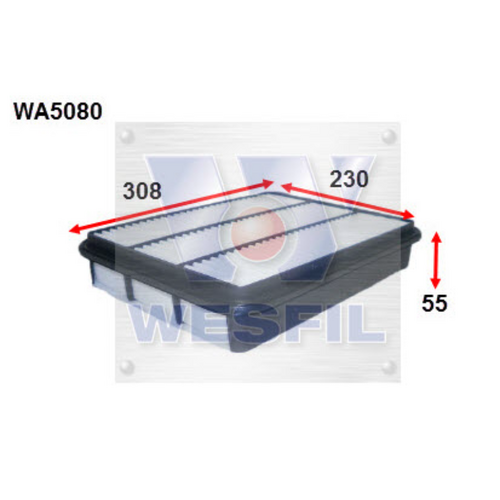 Wesfil Cooper Air Filter Wa5080 thumbnail